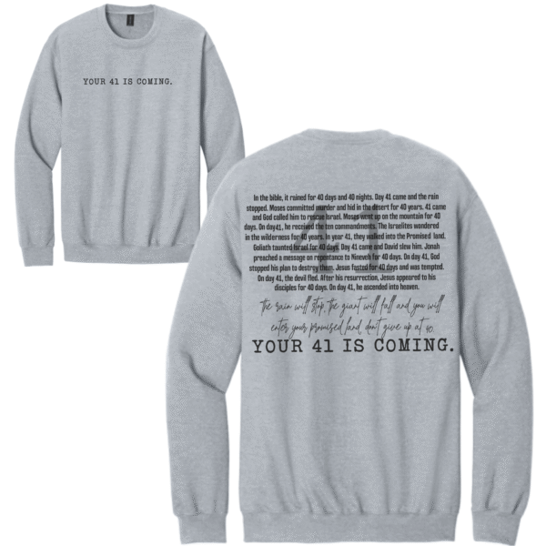 YOUR 41 IS COMING