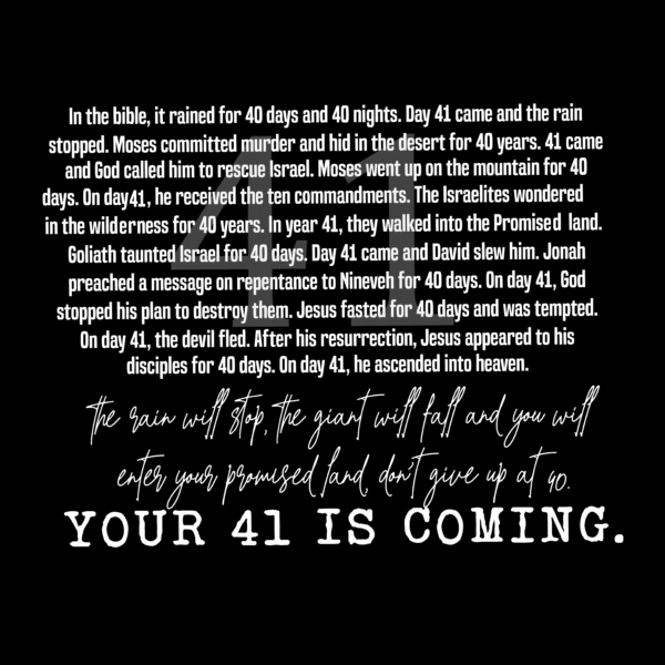 YOUR 41 IS COMING - Image 2