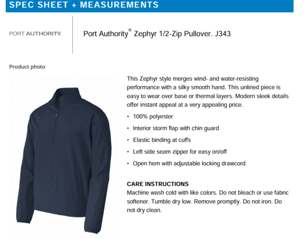 New Lenox Lightning Embroidered Rain Jacket - Image 2