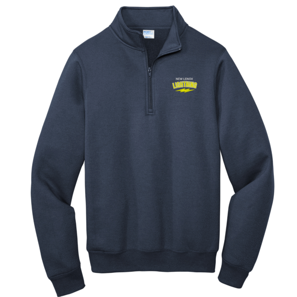 New Lenox Lightning Embroidered Fleece 1/4 Zip