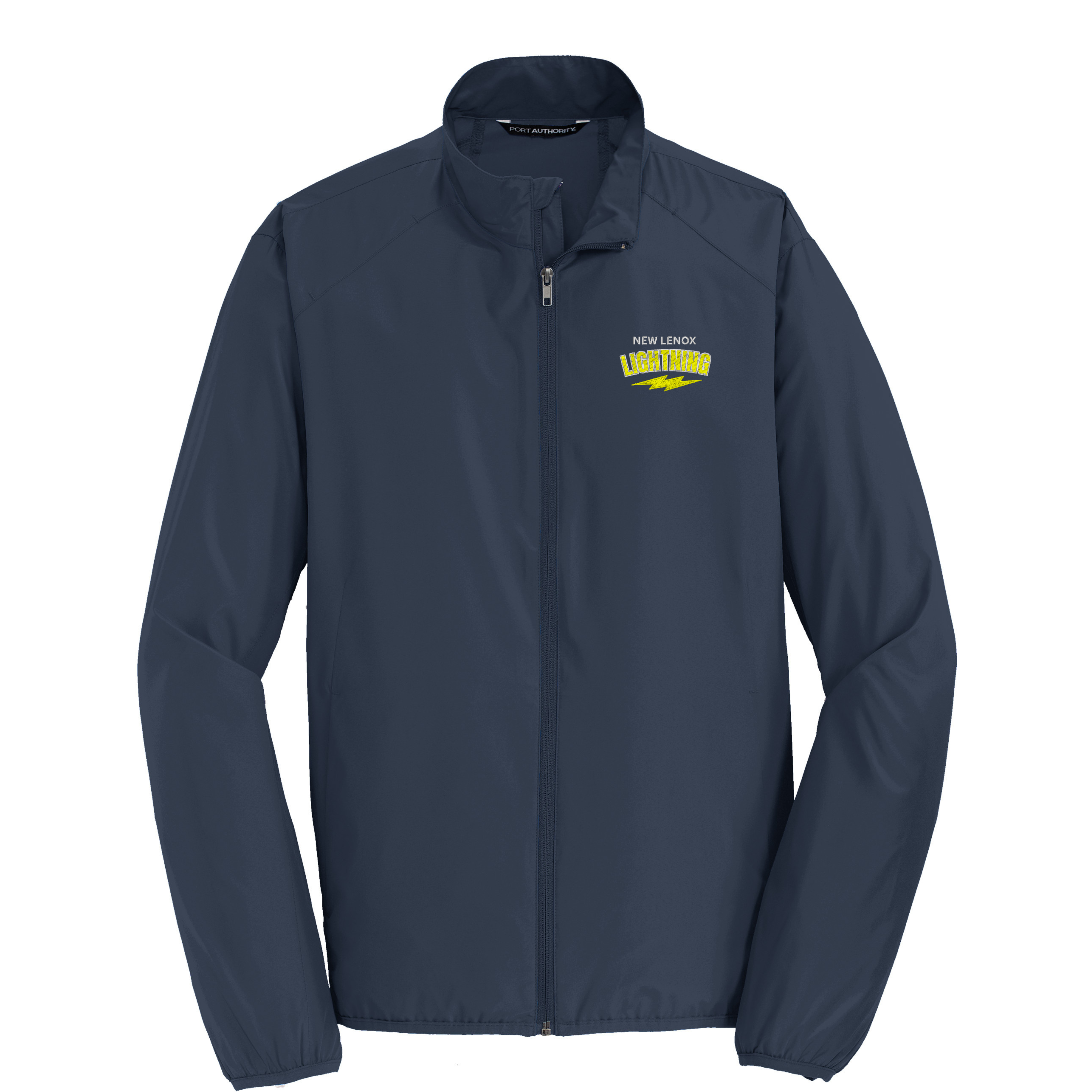 New Lenox Lightning Embroidered Rain Jacket