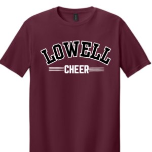 LOWELL Cheer Maroon